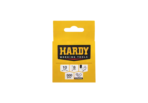 Spony do klincovačky HARDY 8x10x12mm